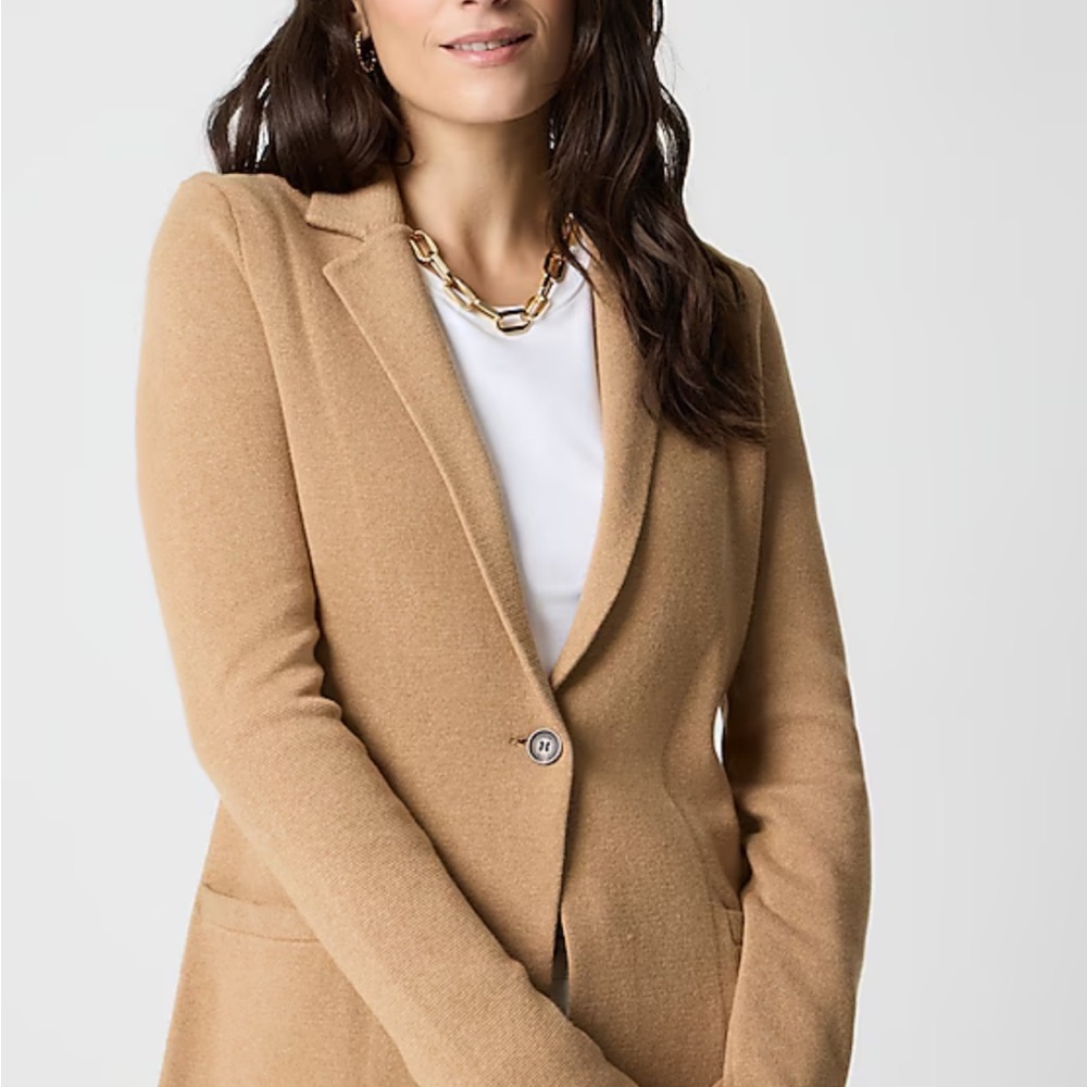 J. Crew Factory Schoolboy Sweater Blazer